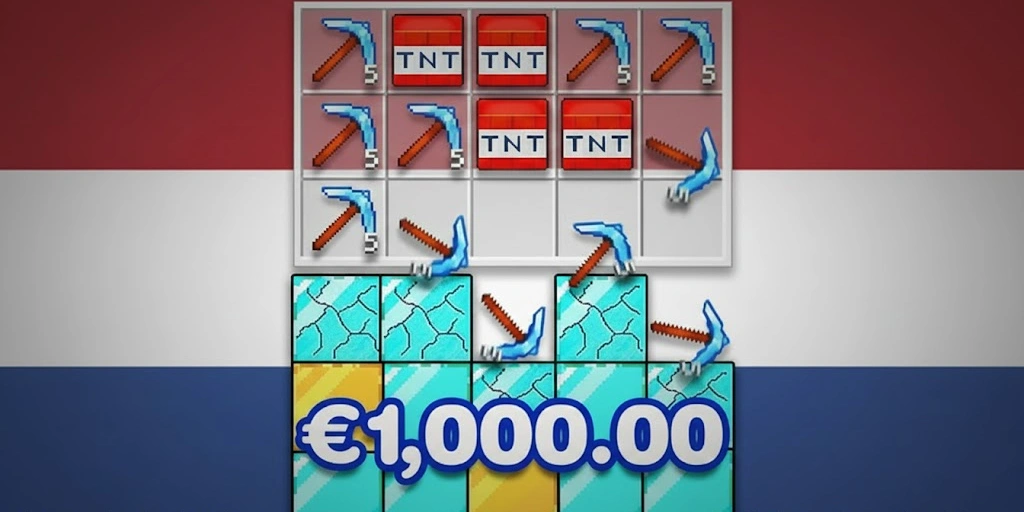MineDrop casino spel banner - Speel nu en win grote prijzen